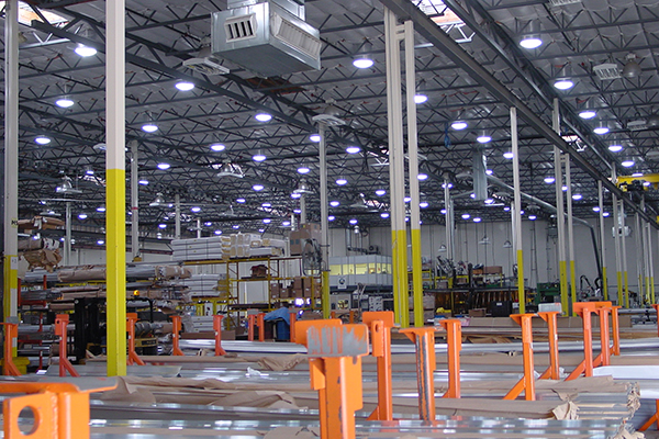 光誘導系統在工廠車間應用