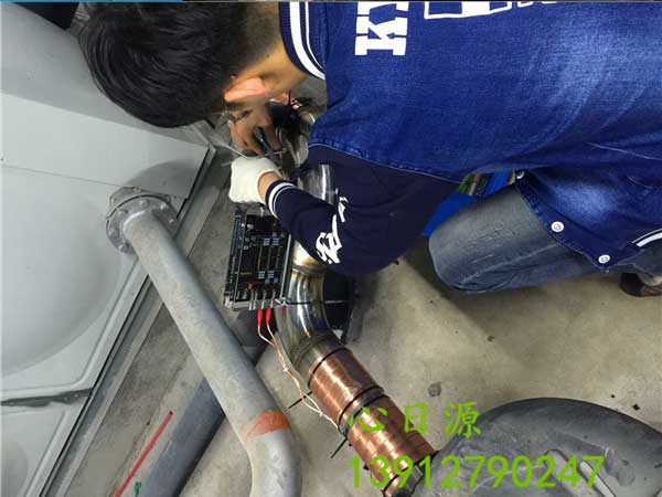 沃肯電子除垢儀安裝現(xiàn)場(chǎng)