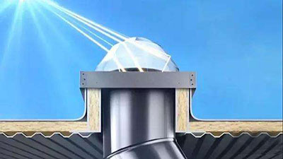 導光管低角度光線折射